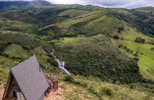 Baependi Ski Chalet | Cabana no vale das cachoeiras