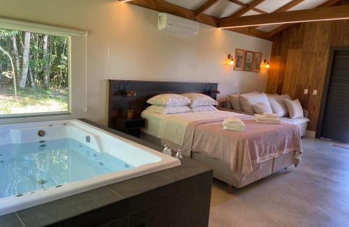 Pomerode Ski Chalet | Cabanas das Arvores com hidromassagem
