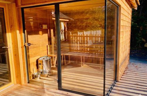 Brive-la-Gaillarde Cabin | Cabane La Douce Parenthèse - Spa & Sauna