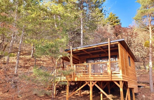 La Batie-Neuve Ski Chalet | Cabane Perchée Avec SPA Privatif - Belle vue Entre Gap et le lac de Serre-ponçon