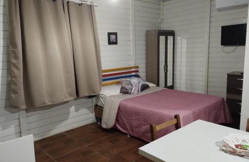Praia do Rosa Ski Chalet | Cabano rosa sul