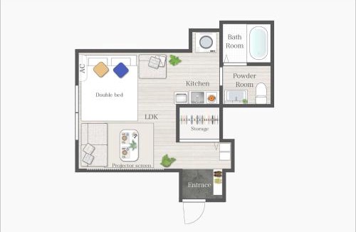 Horikiri Apartment | cabbage cabbage 102 - Vacation STAY 17957v