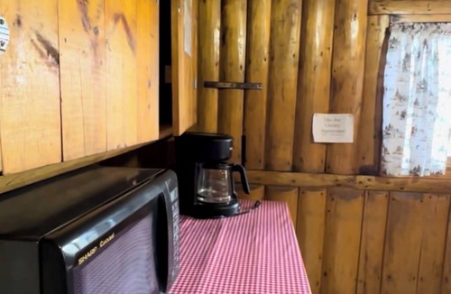 Gould Cabin | Cabin #1 Charming 2-bedroom rustic cabin in Gould perfect for a getaway