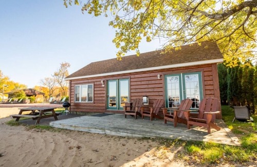 Isle Cabin | Cabin 5 Beachfront Bliss on Mille Lacs Lake!