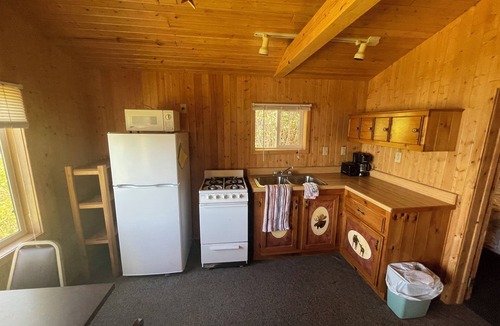 Ely Cabin | Cabin 5 "Dockside" 1 BR, 2 pp, lakefront, access to boats!