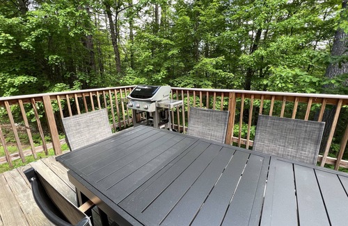 Bridgton Cabin | Cabin between Two Lakes -Private Beach on Moose Pond Minutes to Pleasant Mt Ski