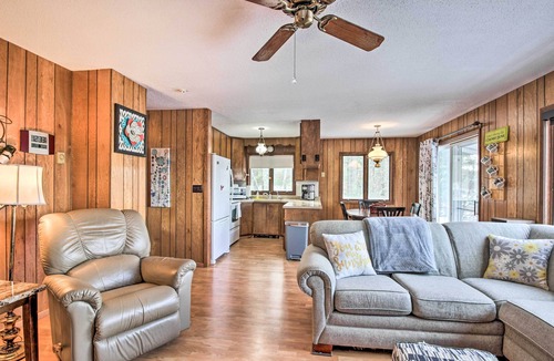 Akeley Cabin | Cabin Getaway w/Private Dock, Walk to Trail!