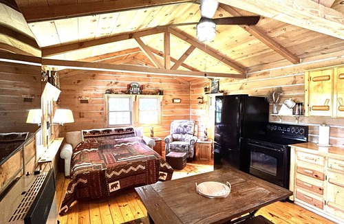 Laketon Cabin | Cabin on 22 Acres near Eel River: Sleeps 4, Trails, Nature, Fishing!