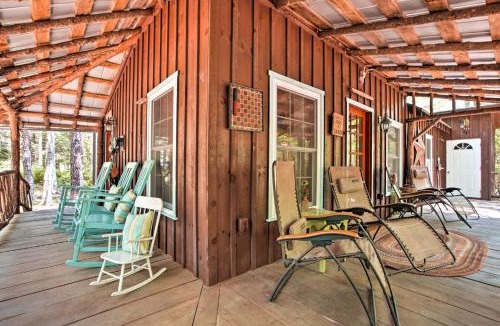 McDowell House | Cabin on Mountain Stream, Surrounded by Forest