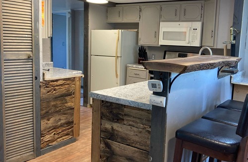 Brazeau House | Cabin Retreat across from White Potato Lake