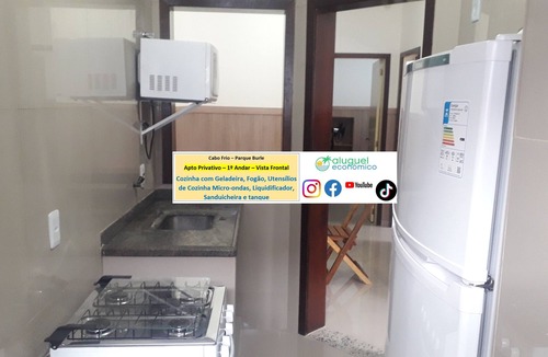 Parque Burle Apartment | Cabo Frio Parque Burle Apto 203 Aluguel Economico