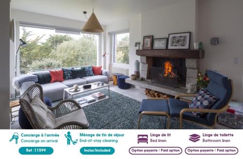 Sables-d'Or-les-Pins Villa | Cadre exceptionnel à Fréhel, vue mer, tout à pied