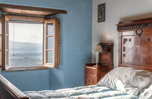 Loro Ciuffenna House | Cafaggio Primo, exclusive use of farmhouse with pool and a breathtaking view