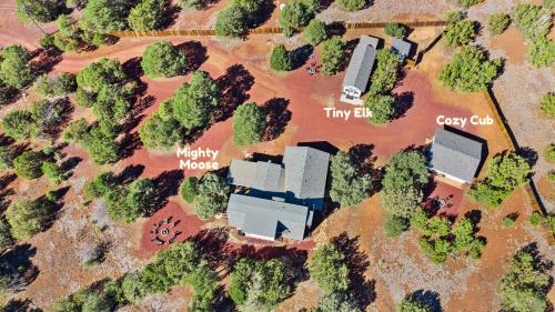 Williams Cabin | Camp Gnaw, 3-Cabin Retreat William AZ near Grand Canyon Epic Game Rooms Fire Pit