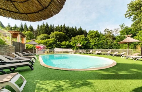 Saint-Vincent-de-Durfort Ski Chalet | Camping maeva Escapades Coeur d'Ardèche * - Eco Chalet 3 Rooms 4/6 People + TV
