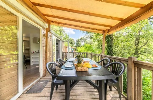 Saint-Vincent-de-Durfort House | Camping maeva Escapades Coeur d'Ardèche * - Comfort Cottage 3 Rooms 5/7 People Air Conditioned + TV