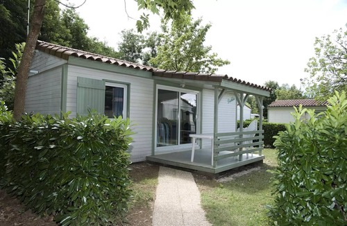 Cormoranche-sur-Saone Cabin | Camping du Lac* - 1 Room 2 Person Perched Tent