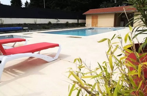 Saint-Bonnet-le-Chateau House | Camping de la Belle Etoile * - Mobile home Ontario 2 bedrooms Terrace 4 people