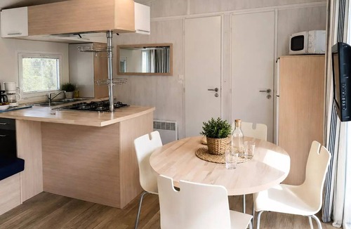 Routhiauville House | Camping de la Baie - Baie de Somme Nature - Pendé/Routhiauville * - Comfort mobile home 4 people