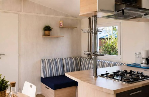 Routhiauville House | Camping de la Baie - Baie de Somme Nature - Pendé/Routhiauville * - Comfort mobile home 4 people