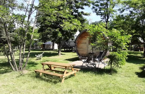 Arlebosc House | Camping du Viaduc* - Barrel 1 Room 2 People Without Sanitary