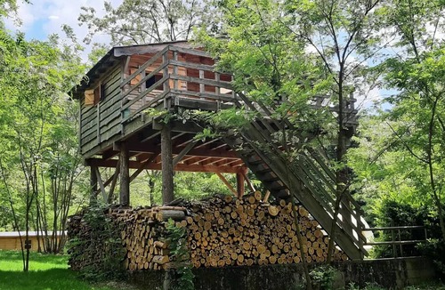 Arlebosc Cabin | Camping du Viaduc* - Yurt 1 Room 2/3 People Without Sanitary