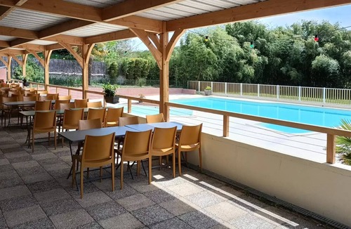 Saint-Gaultier Ski Chalet | Camping L'Oasis du Berry * - Chalet PREMIUM (arrival Saturday) 5 people