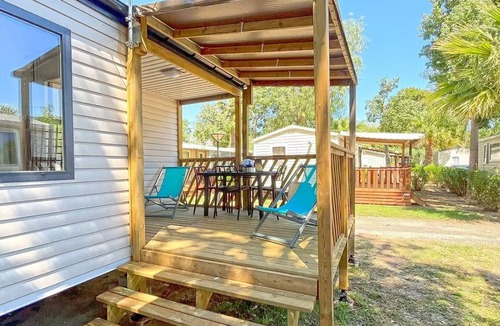 Saint-Cyprien House | Camping Le Bosc* - Mobil-home Select TV LV Clim Plancha 3 Rooms 4 adults + 1 child under 12 years old