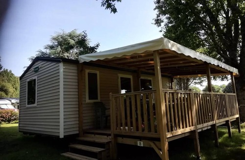 Saint-Nicolas des Eaux House | Camping Le Clos du Blavet * - Mobil home O'Hara 734 30 m2/2 bedrooms/covered terrace 18 m2 6 people