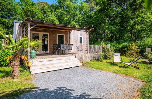 Saint-Laurent-de-Medoc House | Camping Le Paradis * - Mobile Home Magnolia 3 Rooms 4 People Air-conditioned + TV
