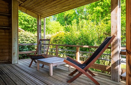 Saint-Laurent-de-Medoc Ski Chalet | Camping Le Paradis * - Chalet “Le Lys” 2 bedrooms DIM - SUN 4 people