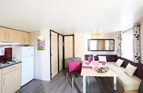 Chatillon-en-Diois House | Camping Le Lac Bleu* - Mobile home Loft Confort 4 rooms 6 people Air-conditioned