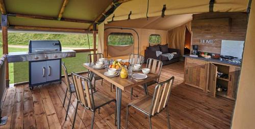 Gaugeac Other | Camping le Moulin de David -Gaugeac Monpazier 24540 - Cabane -Mobil-home 3 et 2 chambres