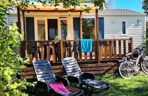 Severac-le-Chateau House | Camping les Calquieres* - Mobile Home Sunny 3 Rooms 4 People + dishwasher