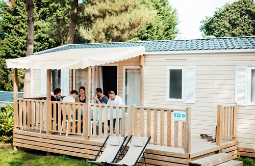 Bretagne-d'Armagnac House | Camping Les Lacs d'Armagnac * - 5-room mobile home for 8/10 people