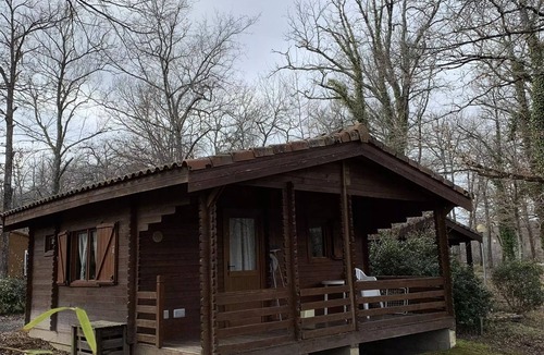 Bretagne-d'Armagnac Ski Chalet | Camping maeva Escapades Les Lacs d'Armagnac * - Chalet Guzet 3 Rooms 4 People