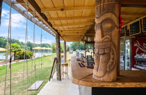 Bretagne-d'Armagnac Ski Chalet | Camping maeva Escapades Les Lacs d'Armagnac * - Campitel Chalet 3 Rooms 4 People