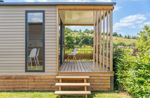 Bouillon Ski Chalet | Camping Papillon Bouillon - Vakantiehuis Premium