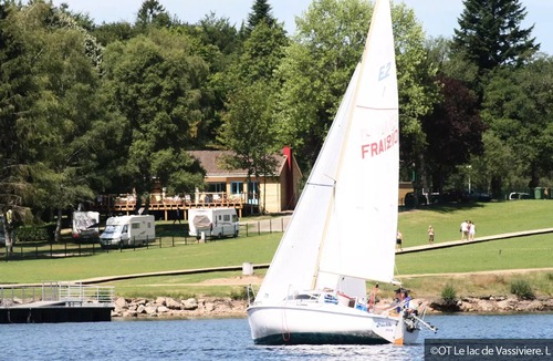 Auphelle House | Camping Paradis les 2 Îles - Lodge Boat 2 rooms 2/3 people