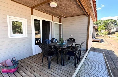 Le Muy Ski Chalet | Camping Tikayan Les Cigales* - Chalet Chicana PMR Standard 3 rooms 4/6 people Air-conditioned