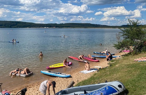 Pleinfeld Cabin | Campingfass - Waldcamping Brombach