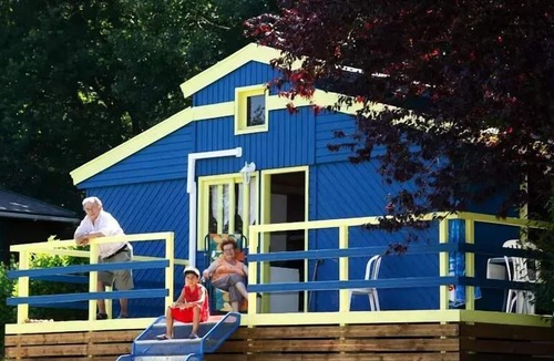 Servies Ski Chalet | Campsite Saint Pierre de Rousieux**** - Blue Chalet 2 Rooms 2 Rooms 4/6 People Mezzanine