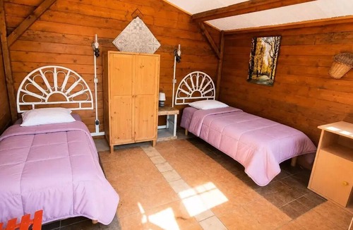 Gotein-Libarrenx Ski Chalet | Campsite Uhaitza* - Small wooden chalet without sanitary facilities for 2 people