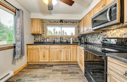 New Lisbon House | Canal-Front Cabin: Dock & Fire Pit in New Lisbon
