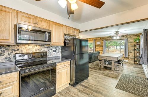 New Lisbon House | Canal-Front Cabin: Dock & Fire Pit in New Lisbon