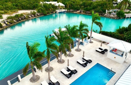 Leeward Settlement Villa | Canal-Front Pool Luxury Villa with Private Dock