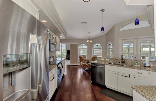 South Gulf Cove House | Canal Home w/Escape Room, Pool & Dock, Pets OK