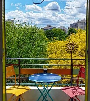 Charonne Apartment | Canopée, paisible, chaleureux, lumineux, balcon