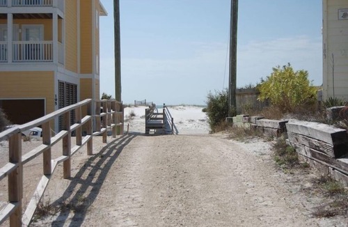 Cape San Blas Cottage | Cape San Blas Cottage - steps to the beach - beach side of Cape