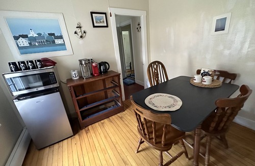 Bath House | Captain's House 2BR Apt. Great value, walk to everything, large yard, treehouse.